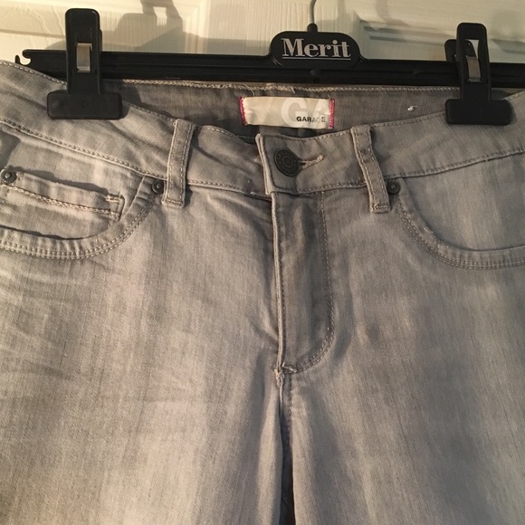 Light Grey Garage Jeggings - Picture 3 of 5